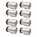 8pcs Fuel Injector Spacer Extender Adapts Short Ls Truck Injectors Into A Taller Ls1 Ls6 Intake Manifold And Rail Part Number