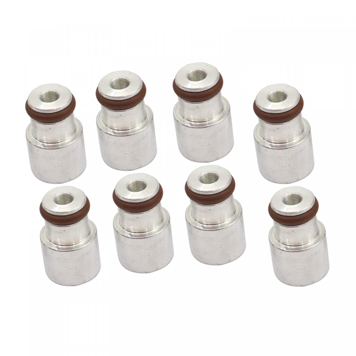 8pcs Fuel Injector Spacer Extender Adapts Short Ls Truck Injectors Into A Taller Ls1 Ls6 Intake Manifold And Rail Part Number