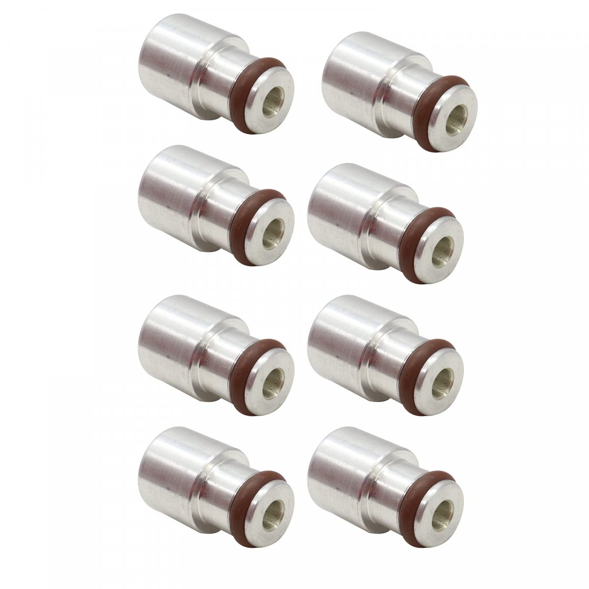 8pcs Fuel Injector Spacer Extender Adapts Short Ls Truck Injectors Into A Taller Ls1 Ls6 Intake Manifold And Rail Part Number