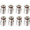 8pcs Fuel Injector Spacer Extender Adapts Short Ls Truck Injectors Into A Taller Ls1 Ls6 Intake Manifold And Rail Part Number 