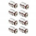 8pcs Fuel Injector Spacer Extender Adapts Short Ls Truck Injectors Into A Taller Ls1 Ls6 Intake Manifold And Rail Part Number