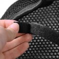 Uxcell Black Motocycle Breathable Mesh Net Seat Saddle Cushion Cover Protector