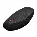 Uxcell Black Motocycle Breathable Mesh Net Seat Saddle Cushion Cover Protector