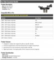 Rear Right Passenger Side Suspension Knuckle Compatible With 2001-2007 Subaru Impreza
