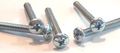 10-24 X 1 2 Machine Screws Combo Pan Head Steel Zinc 2000 Pc Carton 