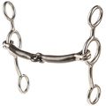 Reinsman Jr Cowhorse Smooth Sweet Iron Snaffle Bit 