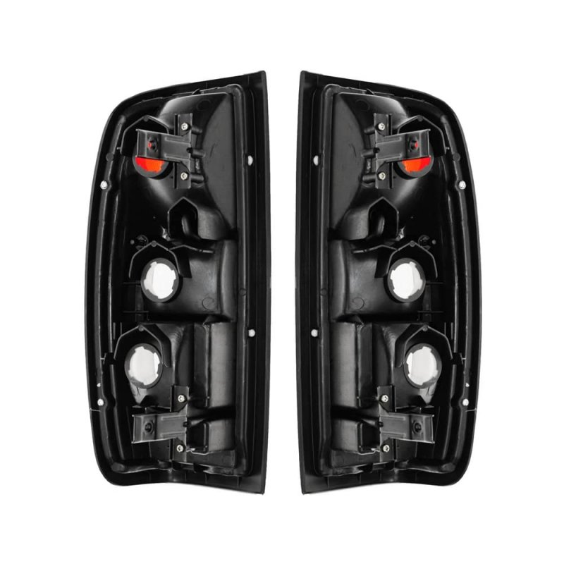 Epic Lighting Lens And Housing Smoke Reverse Rear Brake Taillights Assembly Replacement For Nissan 1998-2004 Frontier Ni2818103