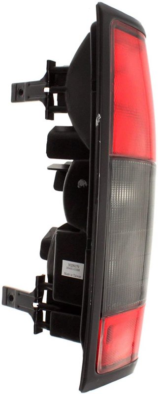 Epic Lighting Lens And Housing Smoke Reverse Rear Brake Taillights Assembly Replacement For Nissan 1998-2004 Frontier Ni2818103