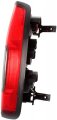 Epic Lighting Lens And Housing Smoke Reverse Rear Brake Taillights Assembly Replacement For Nissan 1998-2004 Frontier Ni2818103