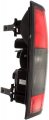 Epic Lighting Lens And Housing Smoke Reverse Rear Brake Taillights Assembly Replacement For Nissan 1998-2004 Frontier Ni2818103