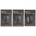 Niche Brake Pad Set For Suzuki Hayabusa Gsx1300ra 69100-15850 59100-14860 Front Rear Organic