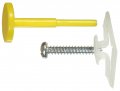 Hillman Pop Toggle Wall Anchors With Screws 5 8 80 Lb 10 Card 