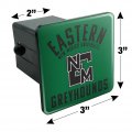 Eastern New Mexico University Greyhounds Logo Tow Trailer Hitch Cover Plug Insert Fits 2 Receiver Durable Abs Plastic 3 X In