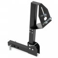Kuafu Trailer Hitch Spare Tire Carrier Compatible With Truck 2 Inch Receiver Adjustable Rack Holder Mount