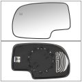 Auto Dynasty 88986364 Oe Style Driver Left Heated Mirror Glass Lens Compatible With Chevy Gmc Silverado Sierra 1500 2500 3500