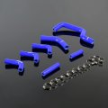 Silicone Radiator Hose Kit For Ducati Monster S4rs 2005 2006 Blue With Clamps