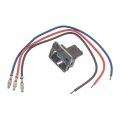 Barometric Pressure Sensor Connector For Mitsubishi Mirage 1990 Plastic Rectangle With Metal Blade Terminals 