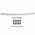 Ecotric Truck Hood Molding Trim Moulding Compatible With 2007-2013 Gmc Sierra 1500 2500hd 3500hd Replace For Gm1235109 10385156