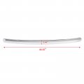 Ecotric Truck Hood Molding Trim Moulding Compatible With 2007-2013 Gmc Sierra 1500 2500hd 3500hd Replace For Gm1235109 10385156