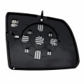 Driver Left Side Mirror Glass Assembly With Plastic Back Plate Heated Compatible Toyota 2007-2020 Tundra 2008-2017 Sequoia