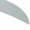 Hecasa Rear Spoiler Wing Compatible With 1998-2008 Ford Crown Victoria Trunk Lip Abs Plastic Painted Gray