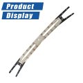 Front Bumper Grille Molding Chrome Replacement For Silverado 1500 2019 2020 2021 2022 Upper Straight Trim Plastic
