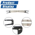 Front Bumper Grille Molding Chrome Replacement For Silverado 1500 2019 2020 2021 2022 Upper Straight Trim Plastic