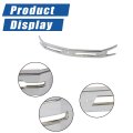 Front Bumper Grille Molding Chrome Replacement For Silverado 1500 2019 2020 2021 2022 Upper Straight Trim Plastic