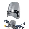 Smoke Windscreen For Cmx 500 Rebel 2017 2025 And 300 2024 No Drill Polycarbonate Motorcycle Wind Deflector With Steel Brackets 