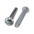 8 32 X 1 4 Round Head Slotted Aluminum Machine Screws Pack Of 12 