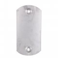 X Autohaux 1 Set Universal Motorcycle Atv 5 63 Exhaust Muffler Pipe Heat Shield Cover Guard Protector Silver Tone