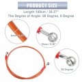 X Autohaux 100cm 39 37 Length 10mm Id Motorcycle Hydraulic Brake Line Oil Hose Pipe 28a 0a Stainless Steel Braided Cable For
