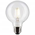 Satco 6pk 4 5w G25 Globe Filament Led 5000k Medium Base Dimmable 40w Equiv