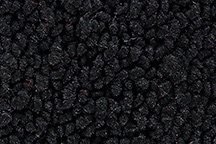 Die Cut Loop Complete Carpet Floor Mats Fits 1957-1957 Chevrolet Nomad 2 Door Wagon Black