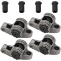 Roller Rocker Arm Assembly Set 1 50 Ratio 3 8 In For Sbc 305 350 400 Small Block Chevy Dm-ss3501538 Adjustable Engine Arms
