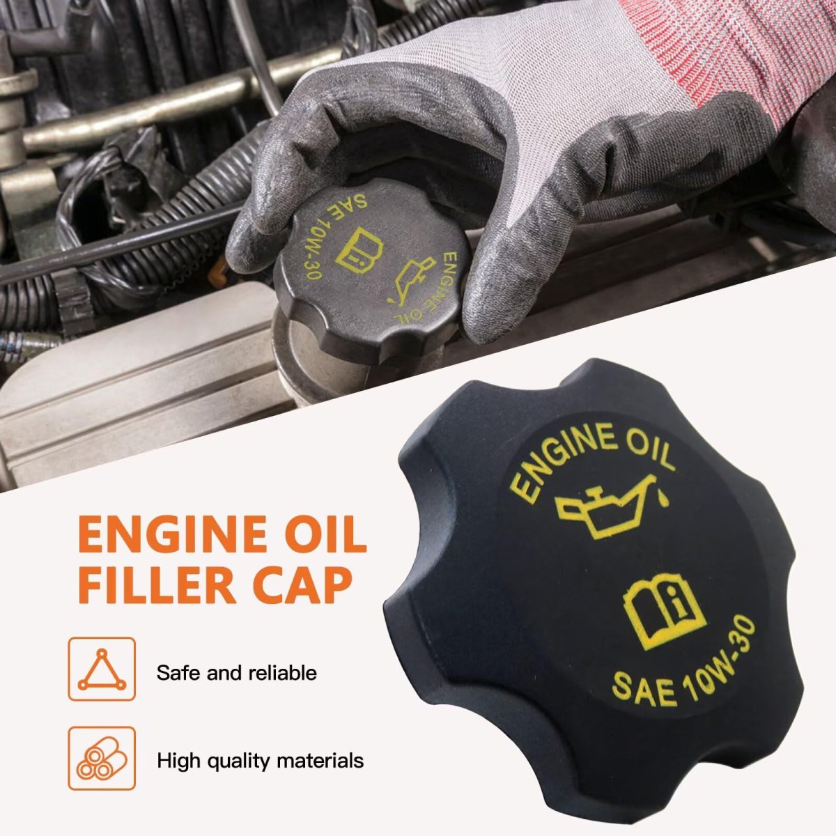 53010654aa 04648831aa Oil Filler Cap Replacement Fit For Chrysler 300m Sedan 4-door 3 5l V6 1999-2004 Cirrus 1995-1997 2000 New