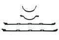 Oil Pan Gasket For Bbc Mark 4 Race Pattern Part Number 93156 Rubber Construction
