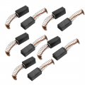 Uxcell 5 Pairs 12x6x4mm Carbon Brushes Power Tool For Electric Hammer Drill Motor