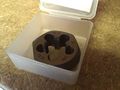 9 16 In-32 Carbon Steel Hexagonal Re Threading Die Model 7 9 16-32 