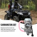 Anxingo 0470-449 Carburetor Kit Replacement For Arctic Cat Atv 400 500 Fis Tbx 2000 2001 2002 Carb