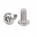 Uxcell M5x10mm 304 Stainless Steel Button Head Torx Security Tamper Proof Screws 30pcs