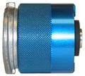 3125 Cooling System Tester Adapter Machined Metal Construction For Car Truck And Van Blue 