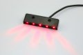 Led Map Light High Power 5 Red Under Panel Footwell 