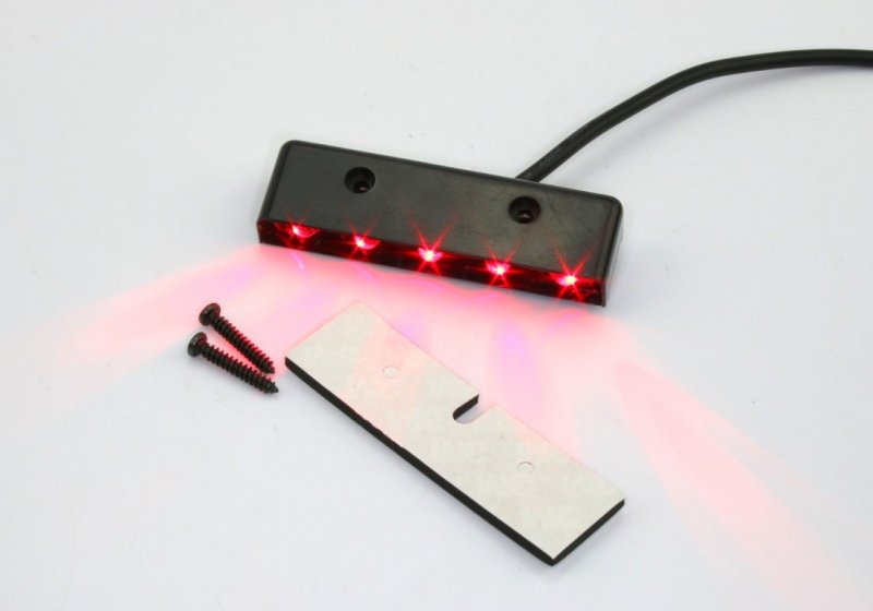 Led Map Light High Power 5 Red Under Panel Footwell