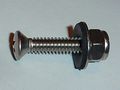 Boat Rail Mount Bolts 12 Pack For 6 Fittings Grade 18 8 Stainless Steel Oval And Flat Countersunk Heads With Nylon Insert Lock 