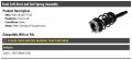 Front Left Driver Side Strut And Coil Spring Assembly Compatible With 2004-2007 Bmw 530i With Standard Suspension