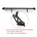 Topteng Car Spoiler Universal 53 Adjustable Rear Sedan Aluminum Gt Trunk Wing Racing For 4-doors Cars