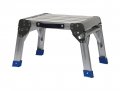 Maxworks 80773 Foldable Aluminum Platform Step Stool 350 Lbs Maximum Capacity