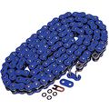 Caltric O-ring Blue Drive Chain For Honda Cb250 Cb-250 Nighthawk 250 1991-1997 1999-2007 