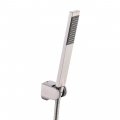 Kes Brass Handheld Shower Head With 1 5-meter Long Hose And Holder Bracket Replacement Showerhead For Bathroom Showering System 